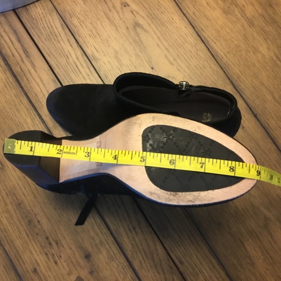 100% Suede Distressed Ankle Boots - Picture 6 of 11